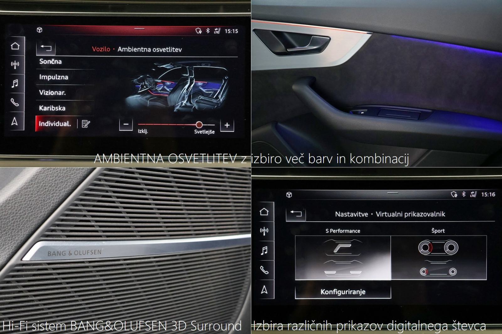 Audi SQ8 V8 4.0TDI Quattro Tiptronic 480KS HD Matrix RADAR, fotografija 15