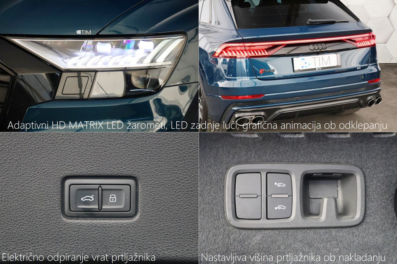 Audi SQ8 V8 4.0TDI Quattro Tiptronic 480KS HD Matrix RADAR, fotografija 19