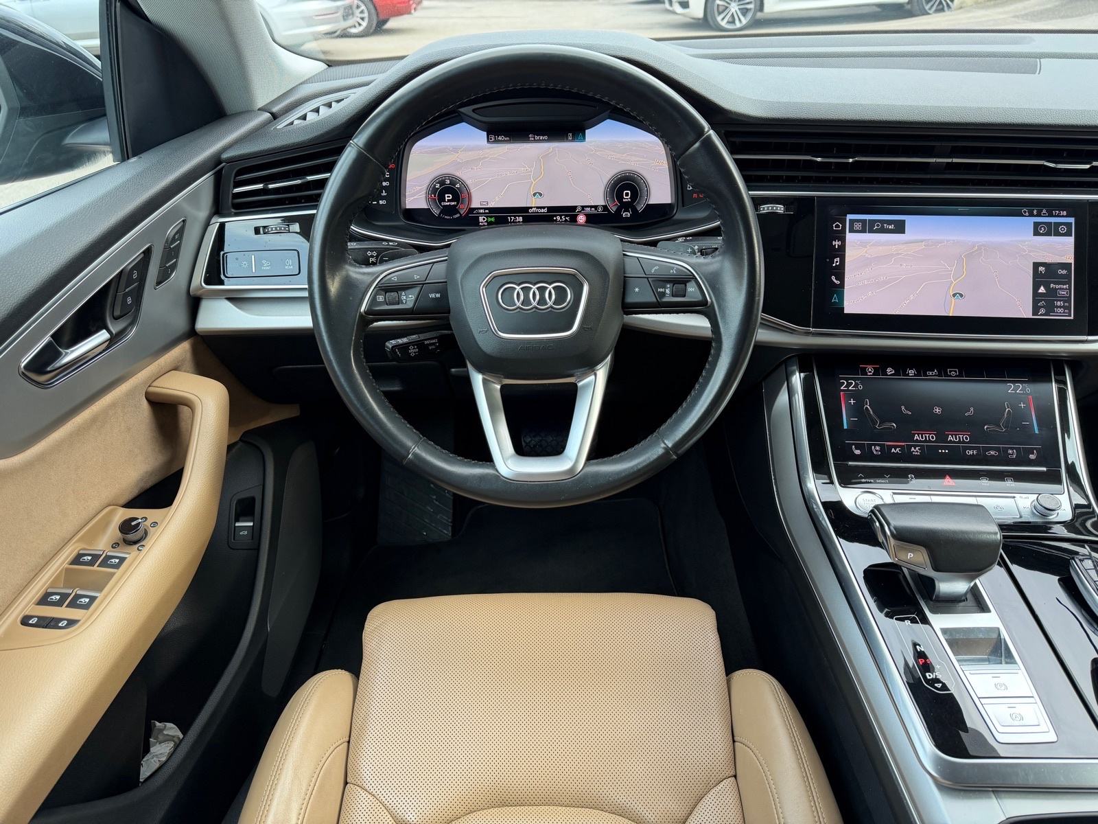 Audi Q8 50 TDI QUATTRO,S-LINE,KOŽA,HLAĐENJE SJEDALA,RADAR,U PDV-U!, fotografija 9