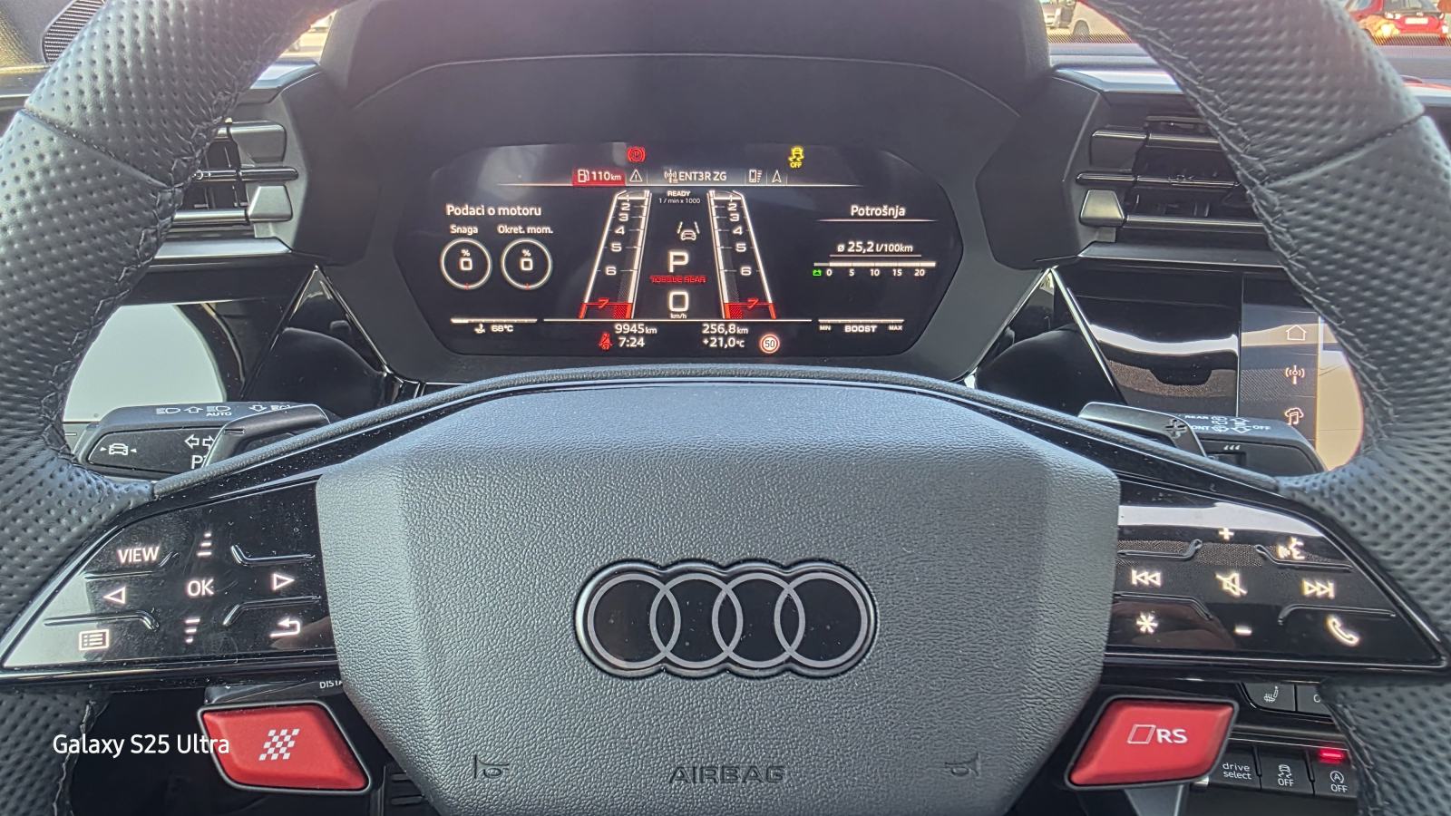 AUDI RS3 2,5 TFSI ,2025 g, QUATTRO"PANO"MATRIX"SONOS"ACC"NAPPA"TOP, fotografija 9