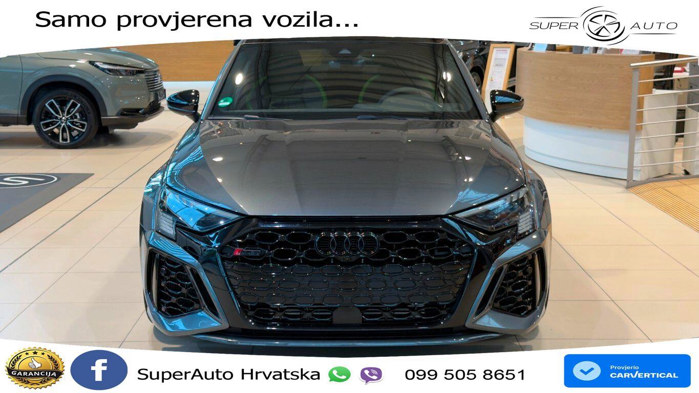 Audi RS3 Sedan 2.5 TFSI (400 KS) quattro S tronic LED+GR SJED+ACC, fotografija 2
