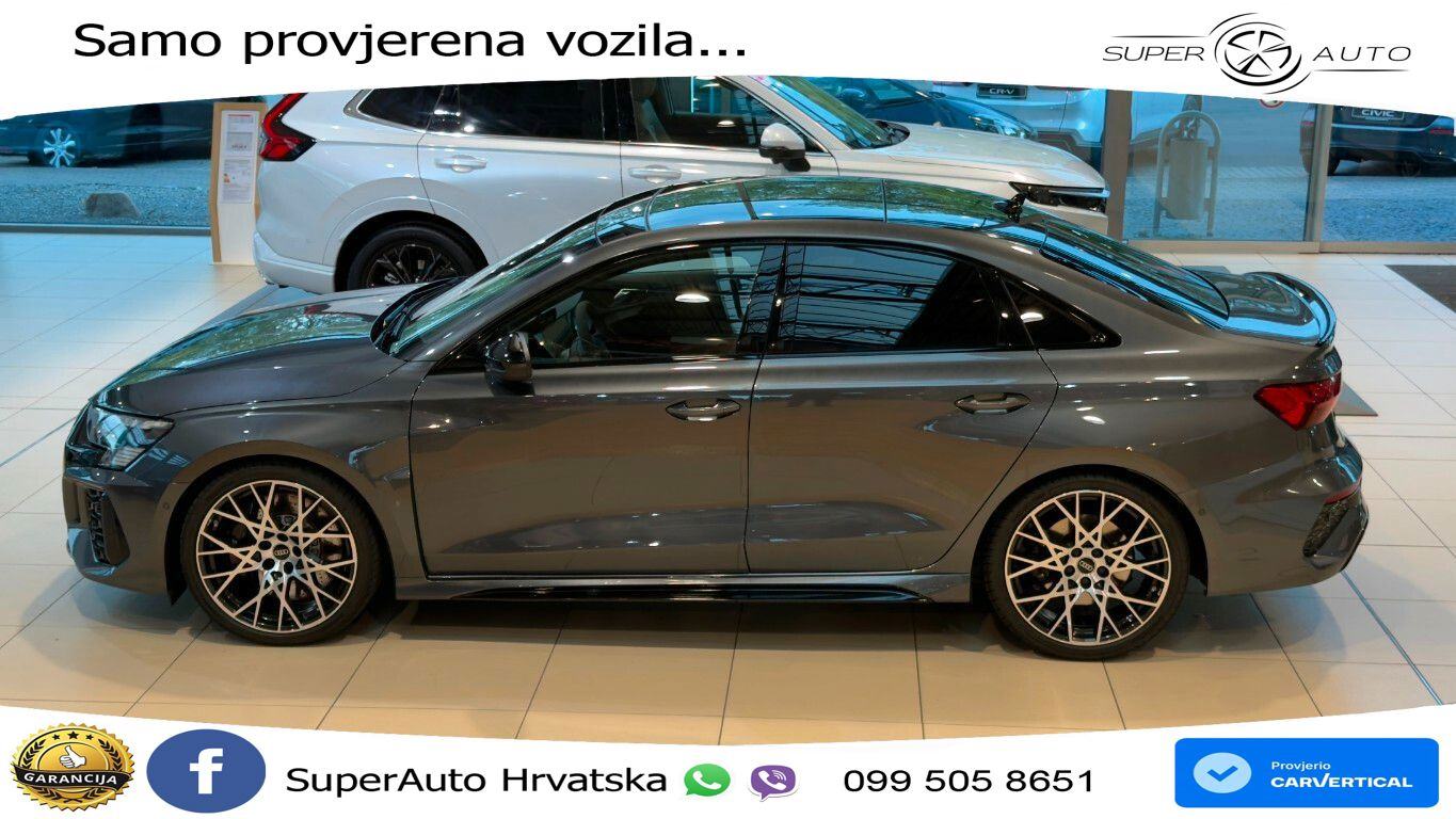 Audi RS3 Sedan 2.5 TFSI (400 KS) quattro S tronic LED+GR SJED+ACC, fotografija 5