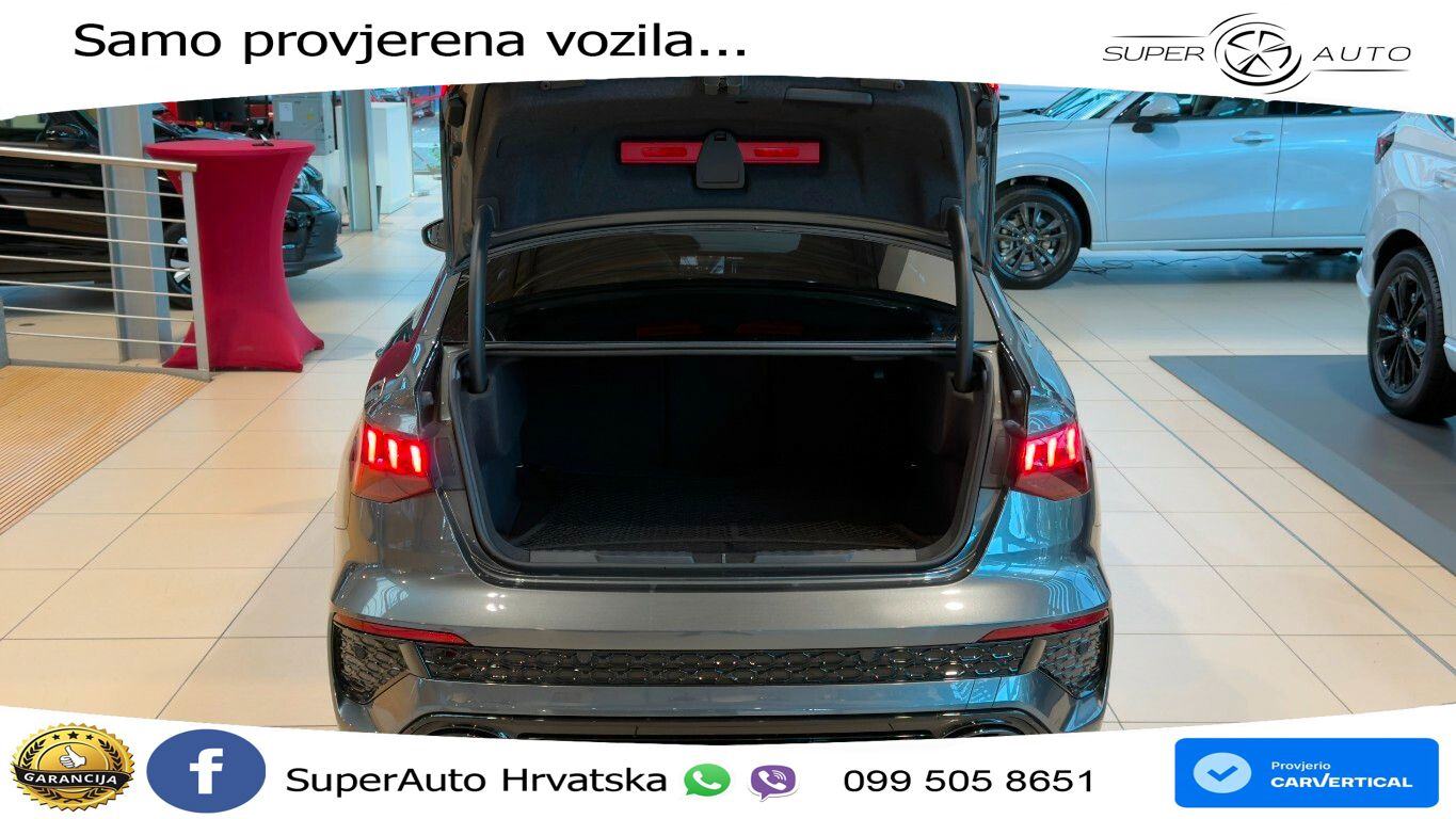 Audi RS3 Sedan 2.5 TFSI (400 KS) quattro S tronic LED+GR SJED+ACC, fotografija 8
