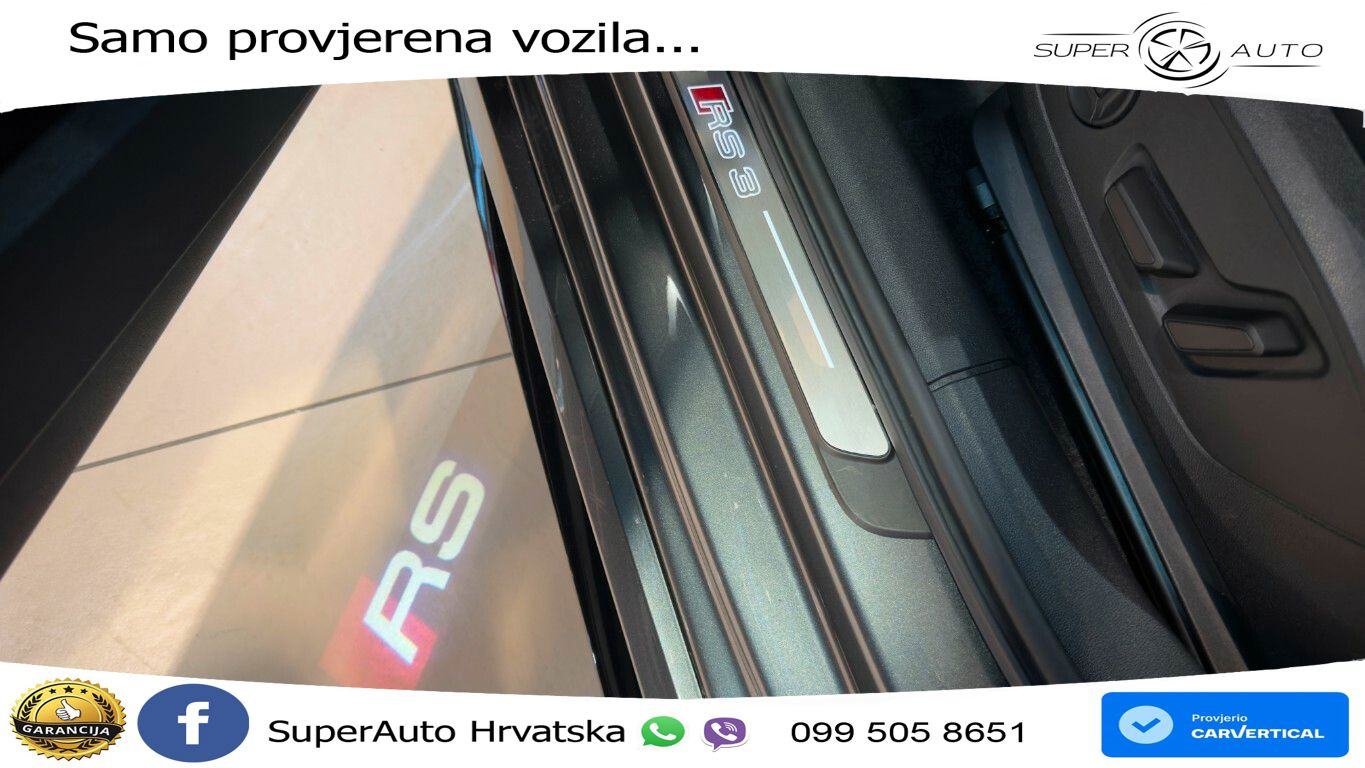 Audi RS3 Sedan 2.5 TFSI (400 KS) quattro S tronic LED+GR SJED+ACC, fotografija 11