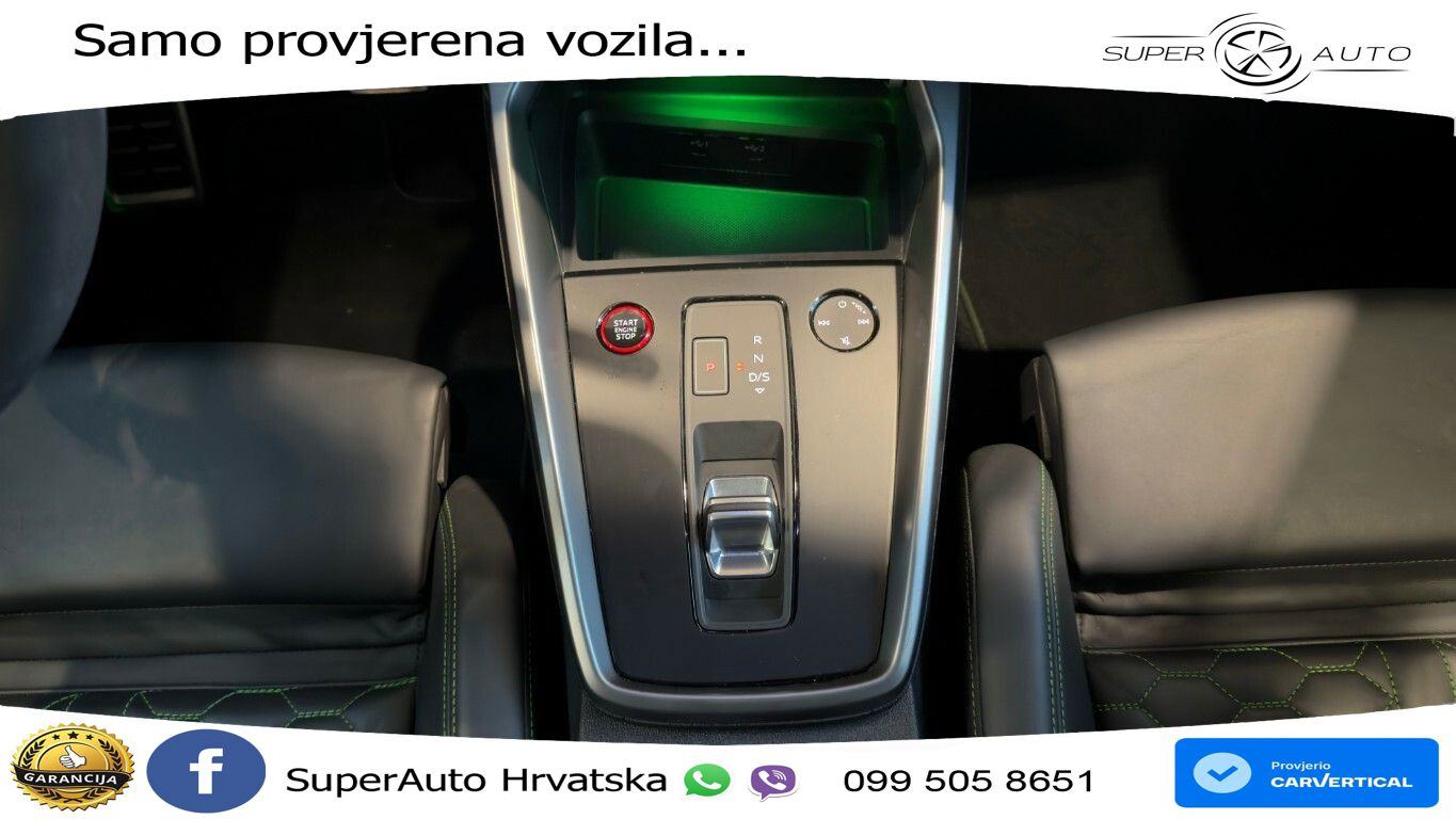 Audi RS3 Sedan 2.5 TFSI (400 KS) quattro S tronic LED+GR SJED+ACC, fotografija 15