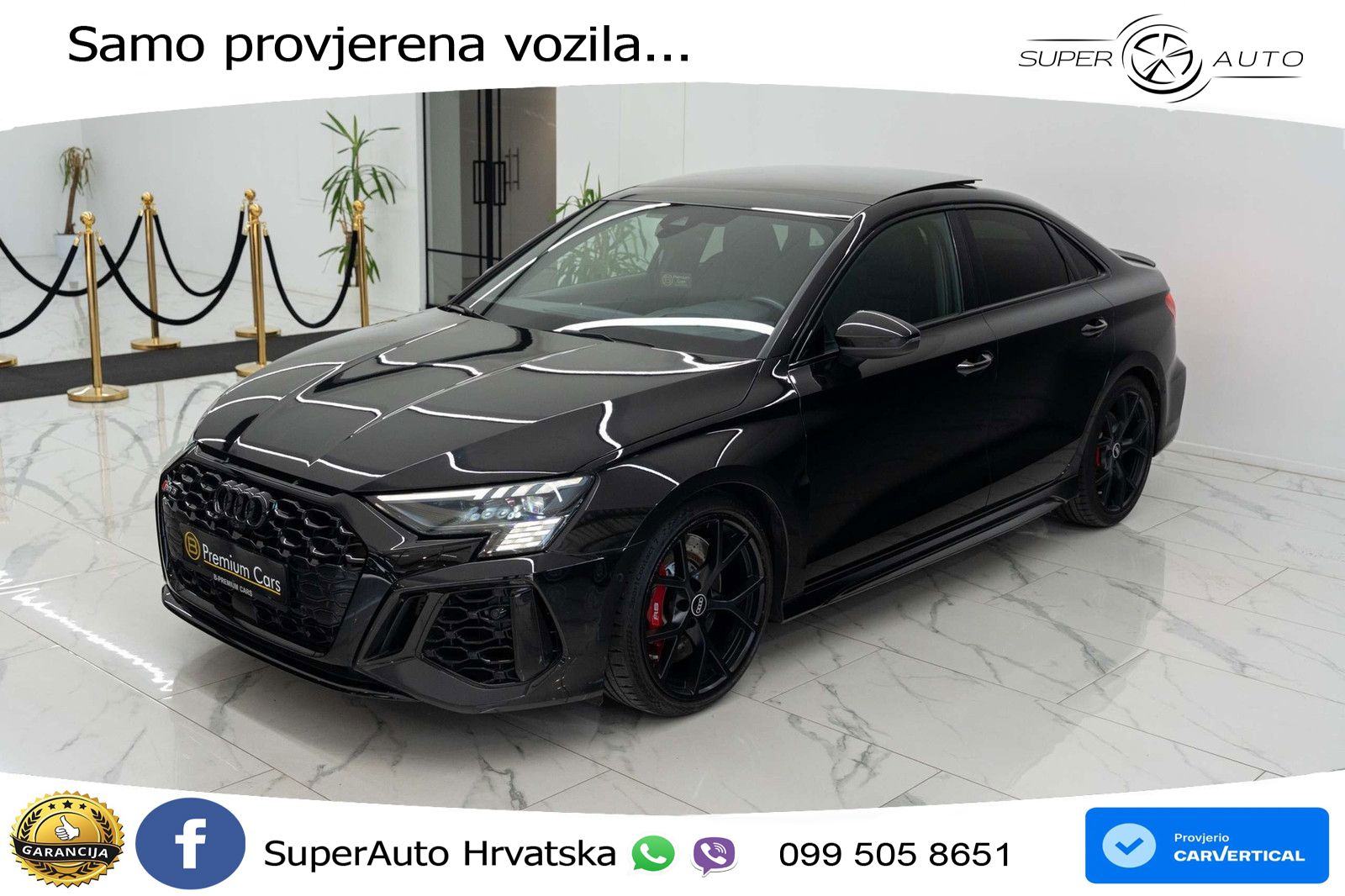 Audi RS3 Sportback 2.5 TFSI (400 KS) quattro S tronic LED+GR SJED+ACC, fotografija 3