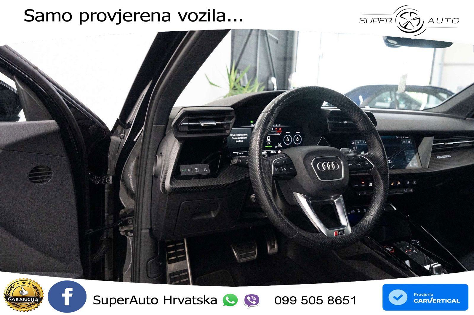Audi RS3 Sportback 2.5 TFSI (400 KS) quattro S tronic LED+GR SJED+ACC, fotografija 9