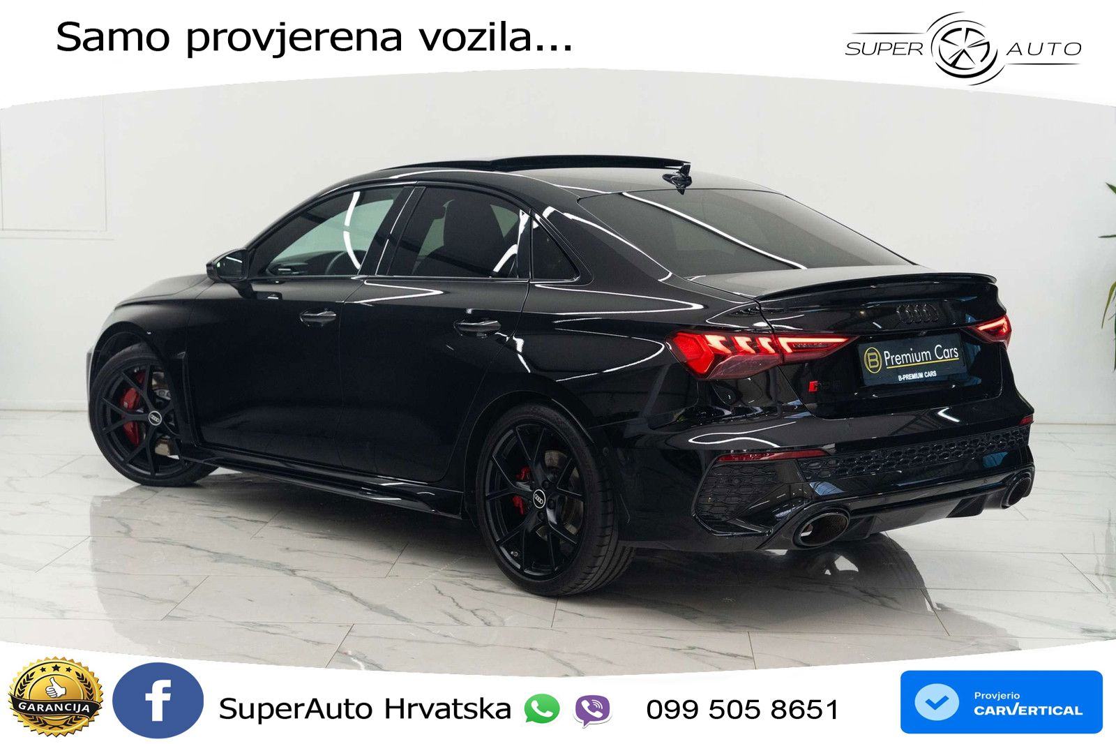 Audi RS3 Sportback 2.5 TFSI (400 KS) quattro S tronic LED+GR SJED+ACC, fotografija 13