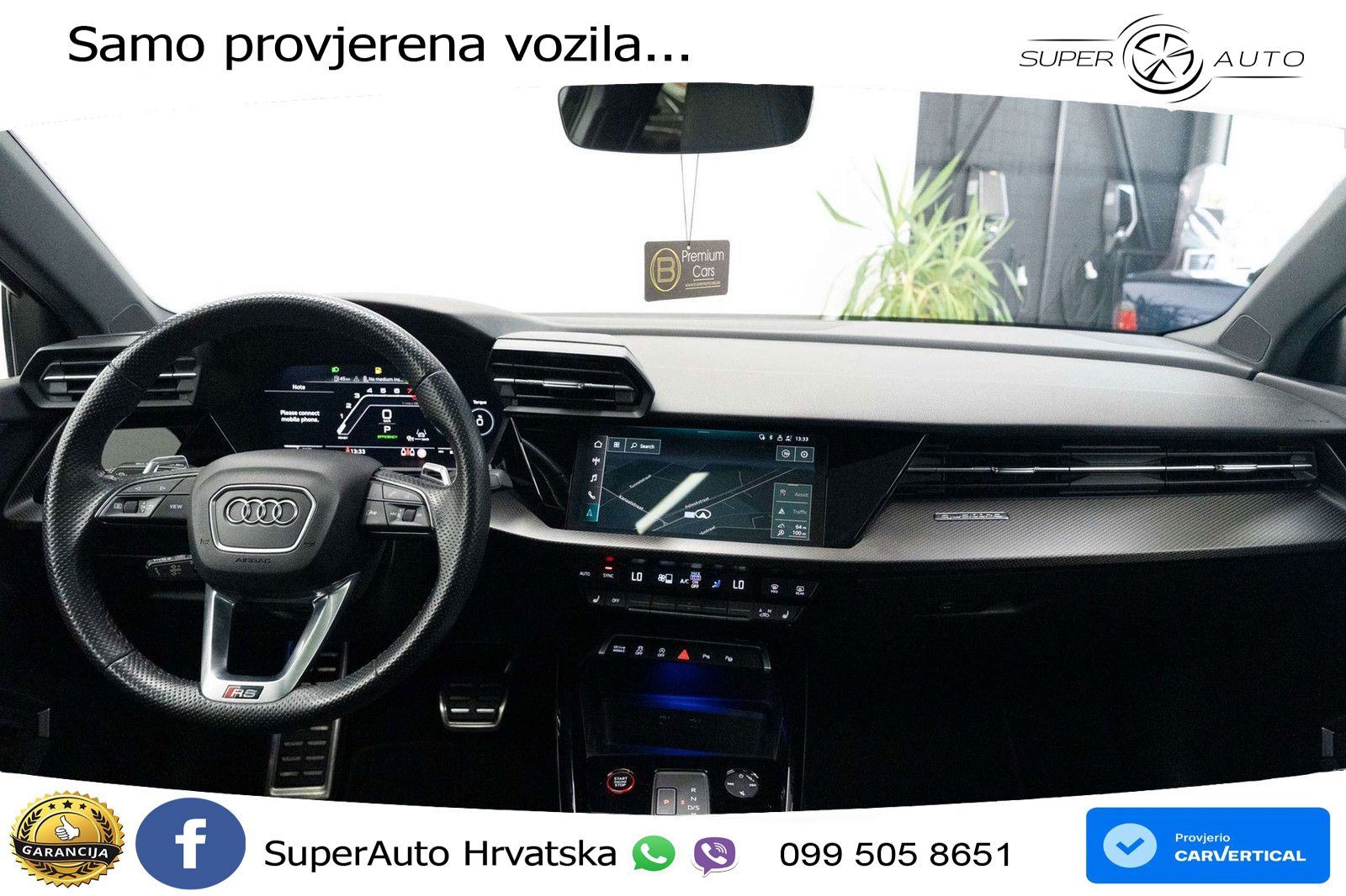 Audi RS3 Sportback 2.5 TFSI (400 KS) quattro S tronic LED+GR SJED+ACC, fotografija 20