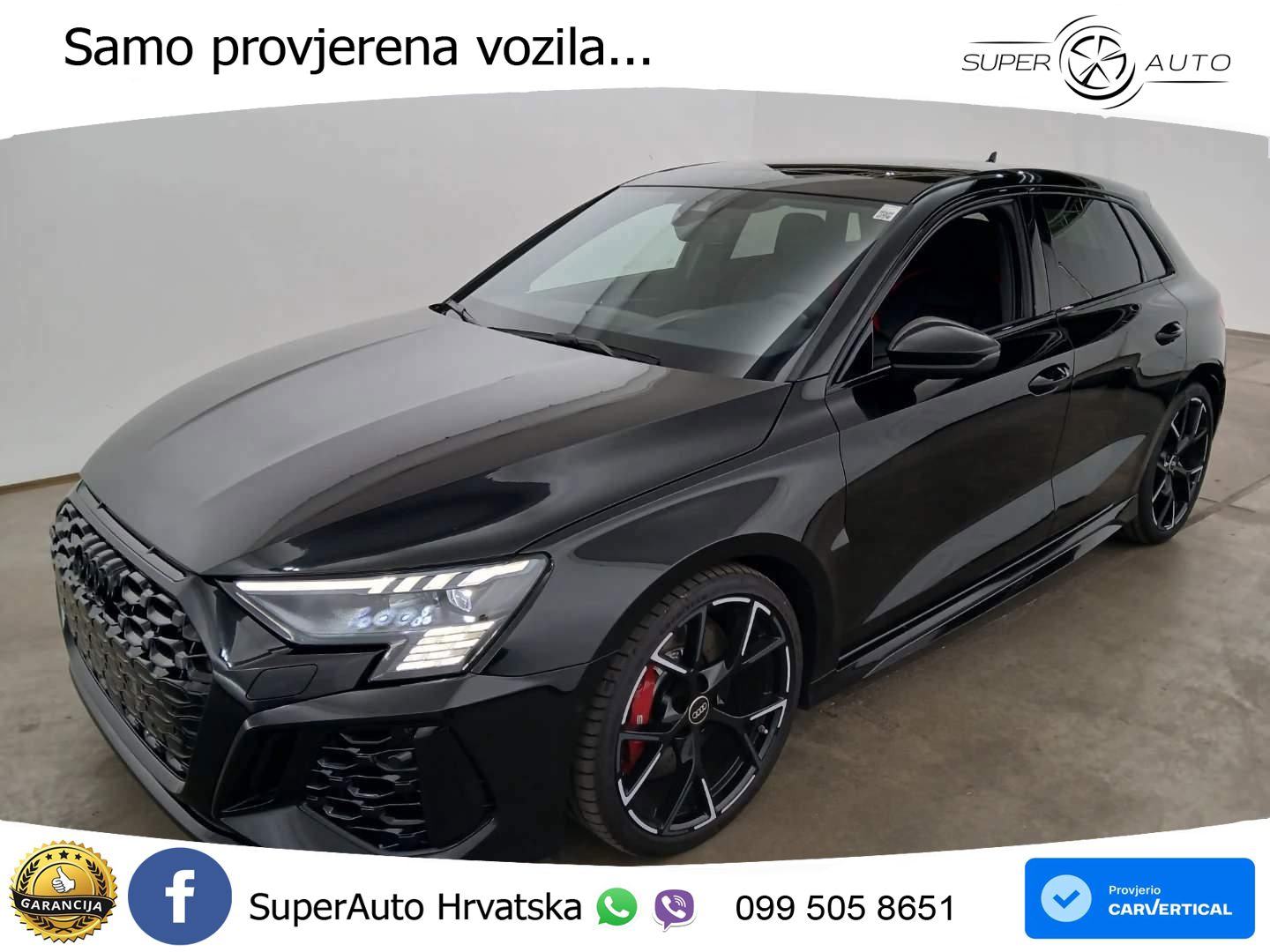 Audi RS3 Sportback 2.5 TFSI (400 KS) quattro S tronic LED+GR SJED+ACC, fotografija 1