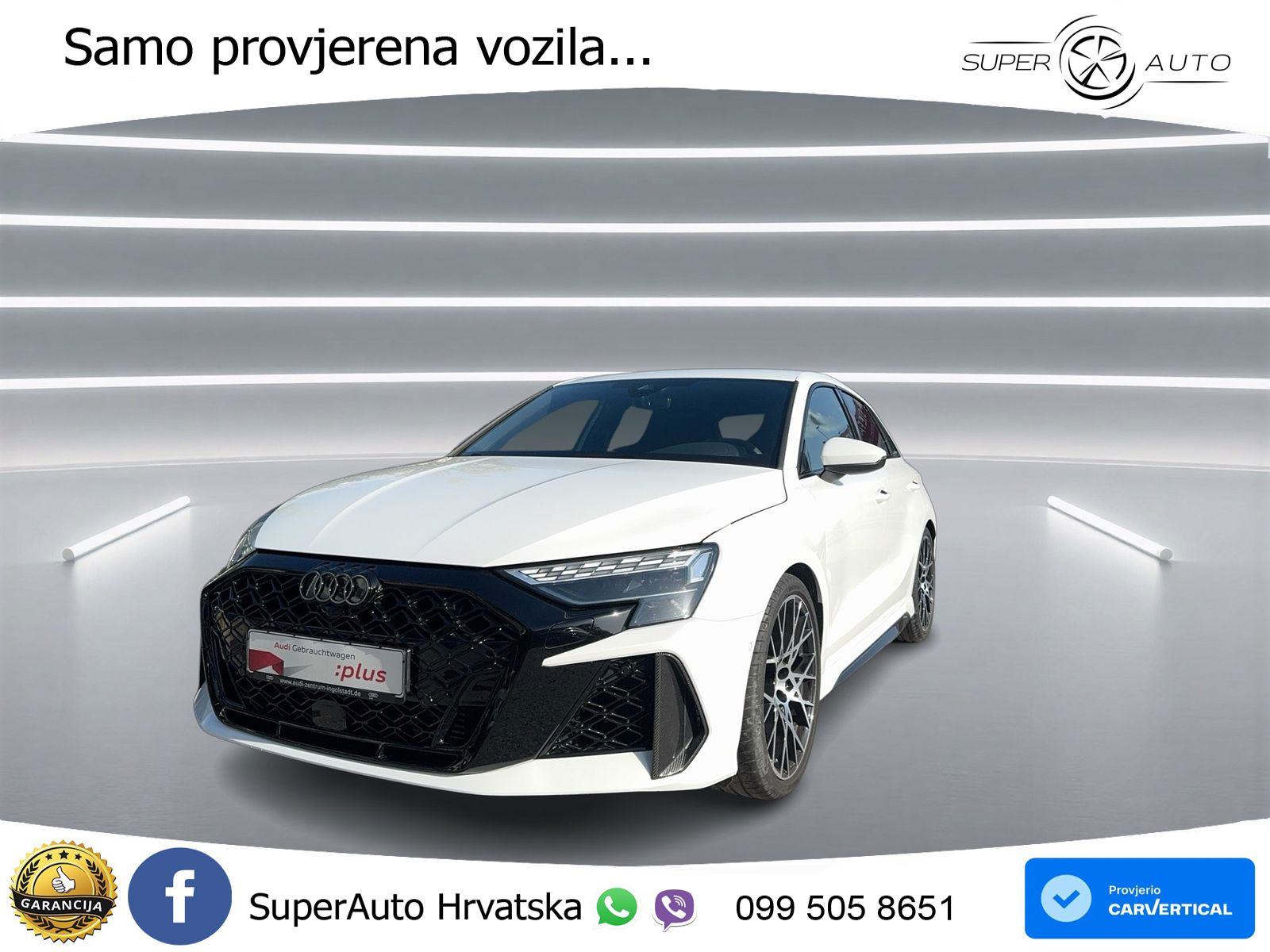 Audi RS3 Sportback 2.5 TFSI (400 KS) quattro S tronic
