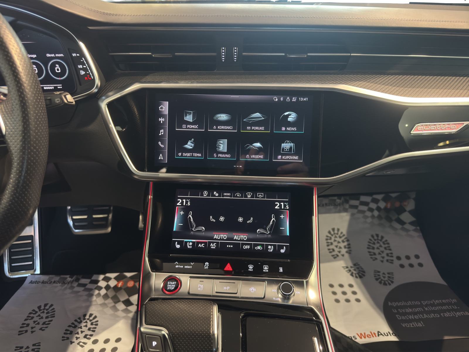 Audi RS6 Avant 4.0 TFSI quattro, fotografija 12