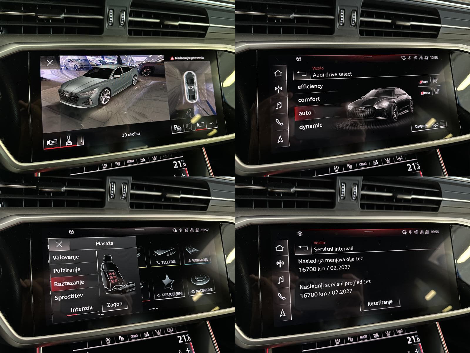 Audi RS7 4.0 TFSI |SoftC|NightV|HUD|Masaža|Hlajenje|ACC|R22, fotografija 14