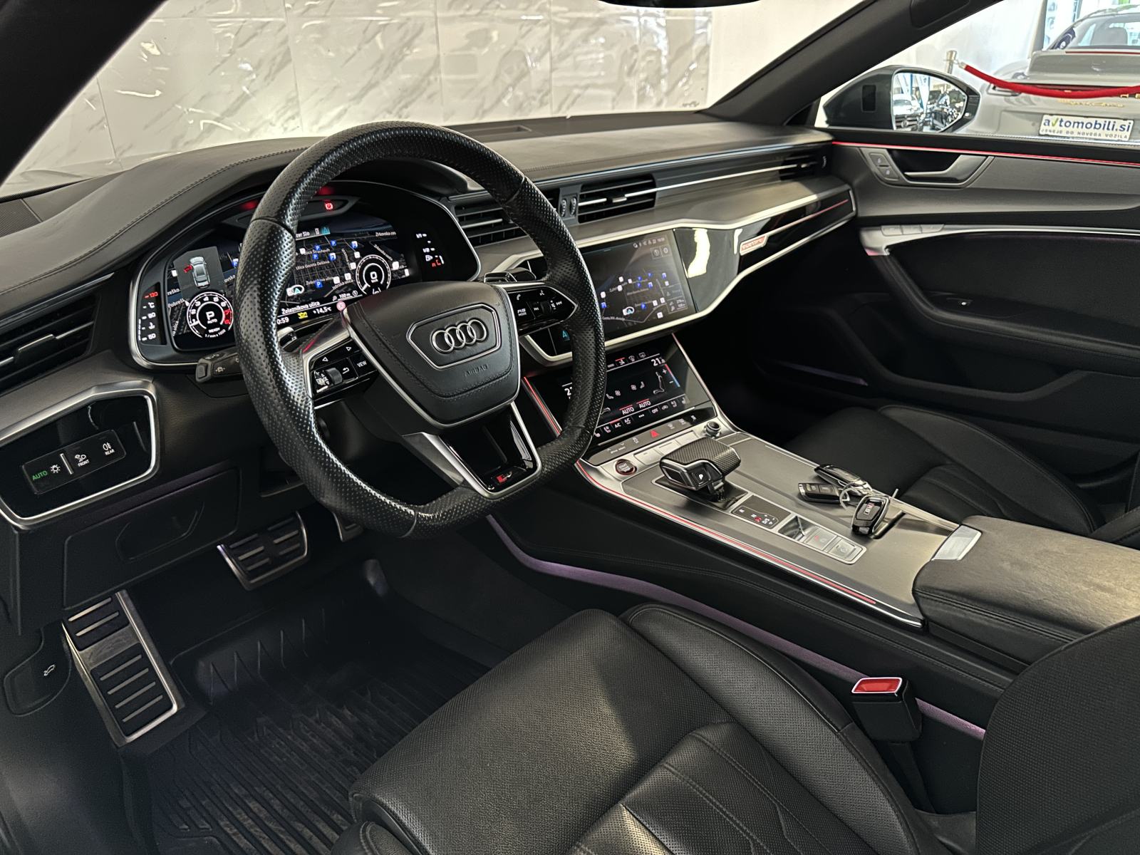Audi RS7 4.0 TFSI |SoftC|NightV|HUD|Masaža|Hlajenje|ACC|R22, fotografija 9