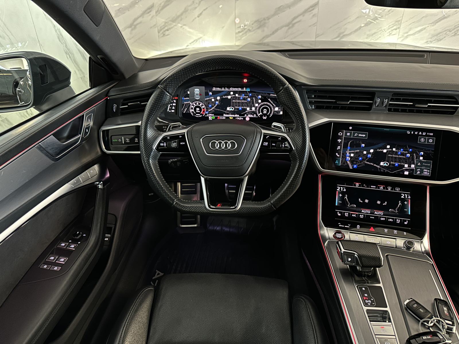 Audi RS7 4.0 TFSI |SoftC|NightV|HUD|Masaža|Hlajenje|ACC|R22, fotografija 11