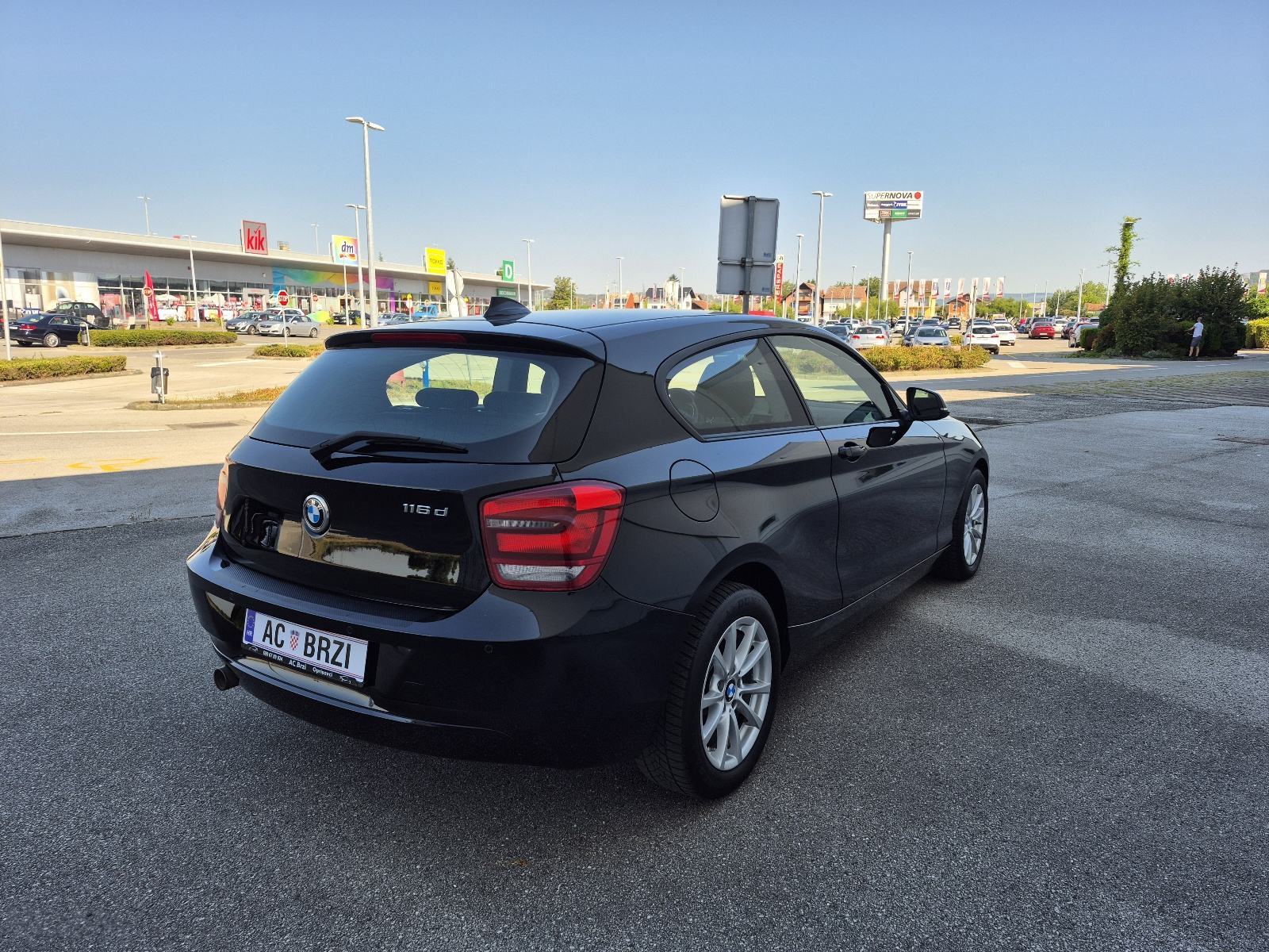 BMW 116d 6 brzina,Klima-automatska,navigacija, senzori,grijanje sjedal, fotografija 8