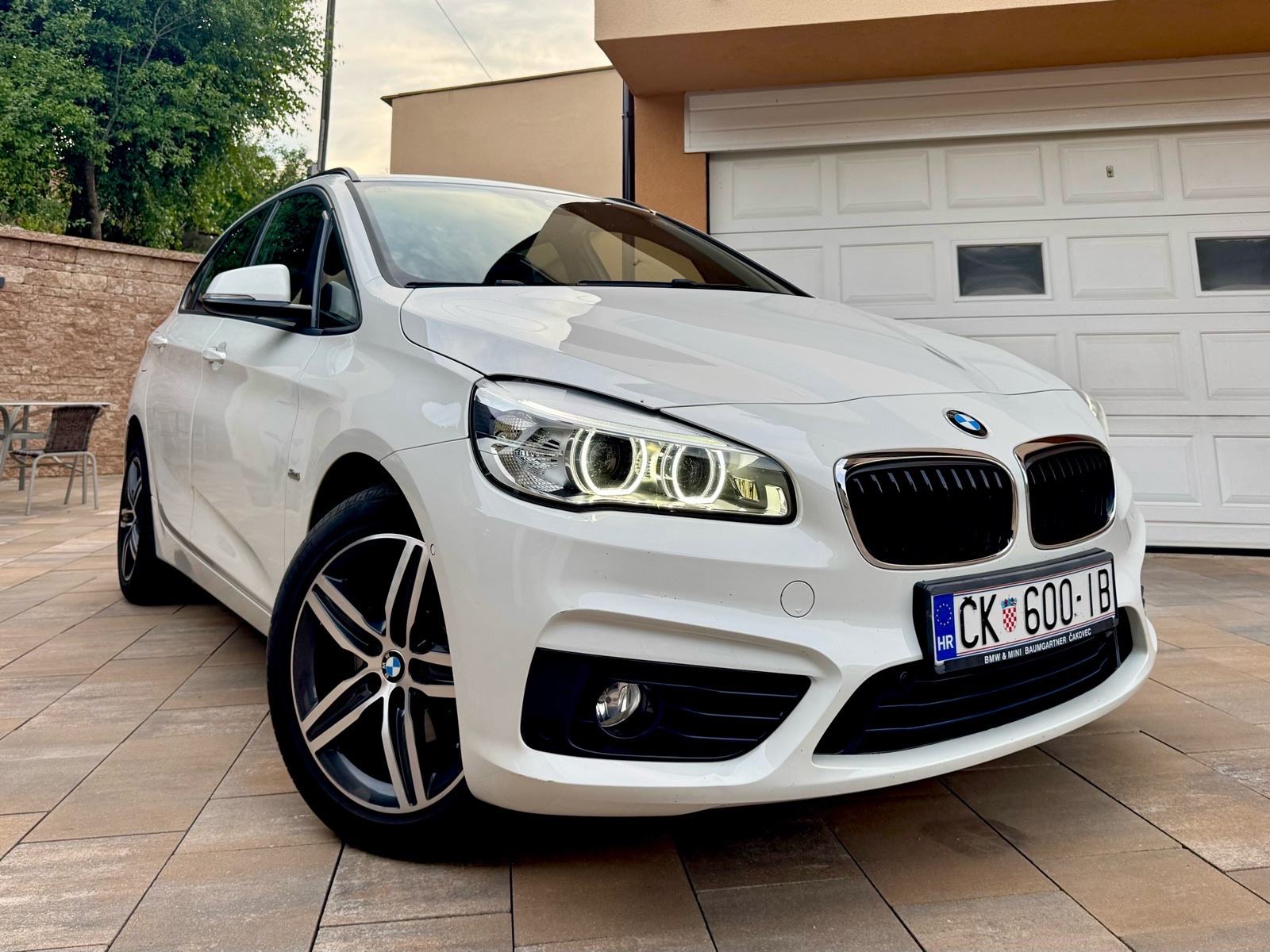 Bmw 218d Sport Line,automatic,kamera,pdc 360*led,servisna BMW,u PDV-u!, pogled izvana - slika 2