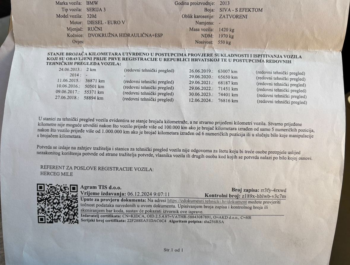 Bmw 320D, kupljen u Tomiću, samo 95ooo kilometara, servisna knjiga!, fotografija 16