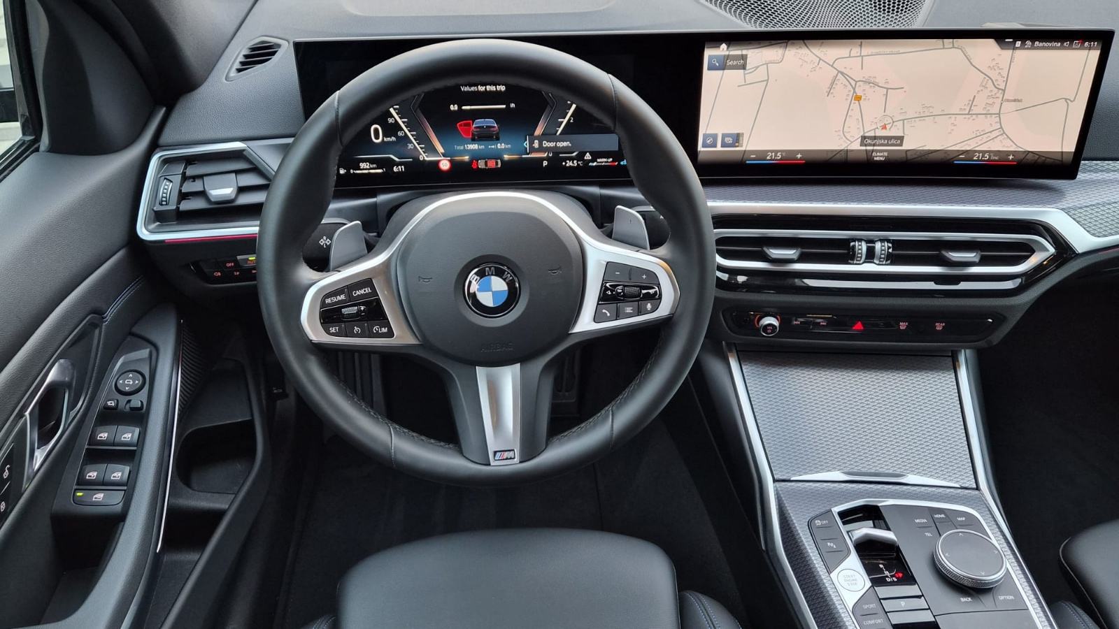 BMW 320d M-SPORT-PRO 1.VLASNIK-NIJE UVOZ-SAMO 13900KM-NOVO-NOVOOO, fotografija 11