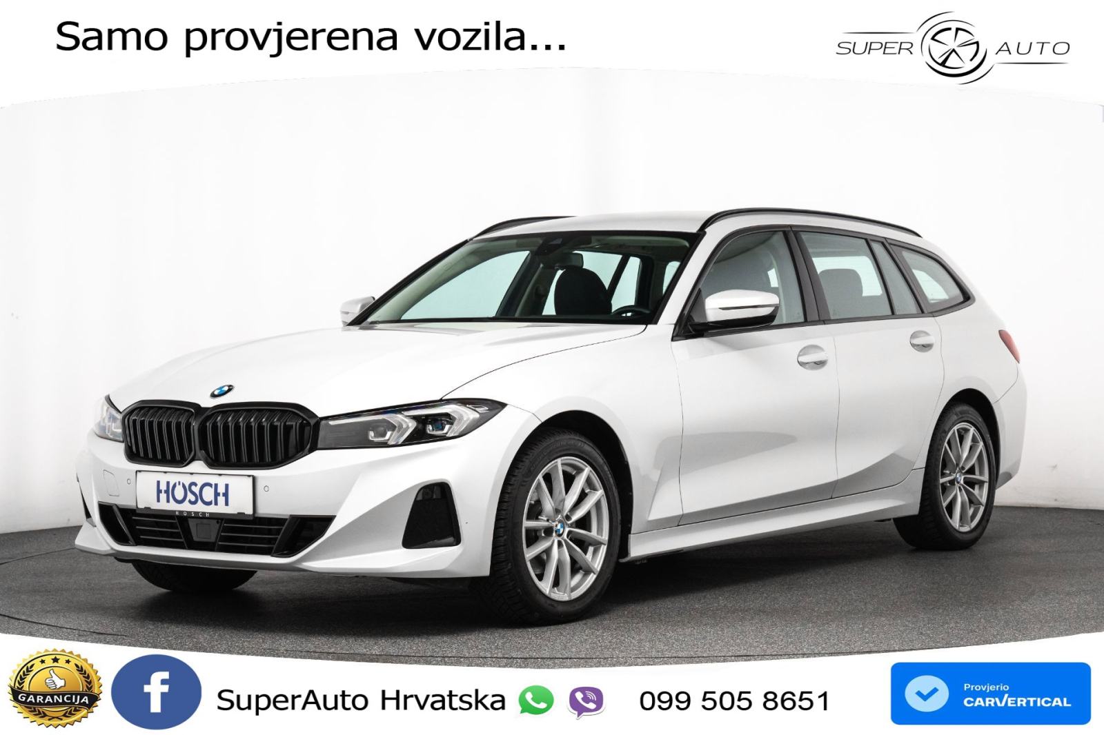 BMW 320d Touring xDrive Steptronic 190 KS, LED+ACC+NAVI+PDC+VIRT, pogled izvana - slika 1