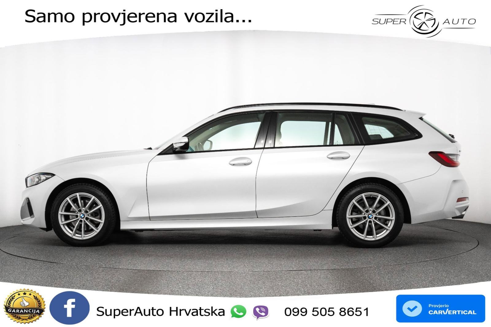 BMW 320d Touring xDrive Steptronic 190 KS, LED+ACC+NAVI+PDC+VIRT, pogled izvana - slika 3