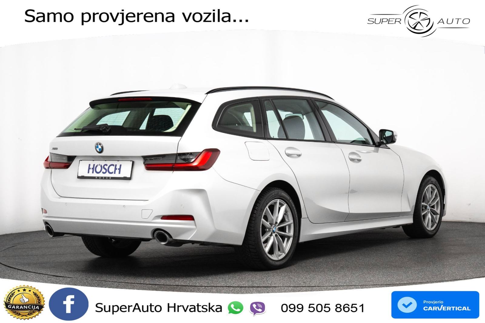 BMW 320d Touring xDrive Steptronic 190 KS, LED+ACC+NAVI+PDC+VIRT, pogled izvana - slika 5