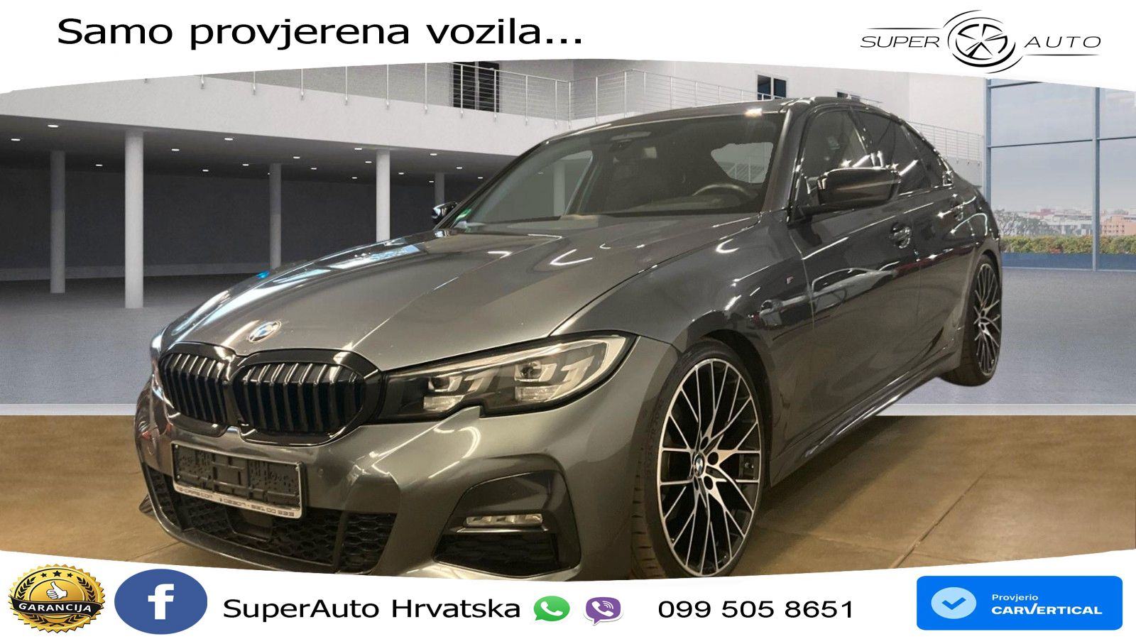 BMW 320i xDrive M Sport Automatic LED+GR SJED+ACC, pogled izvana - slika 1