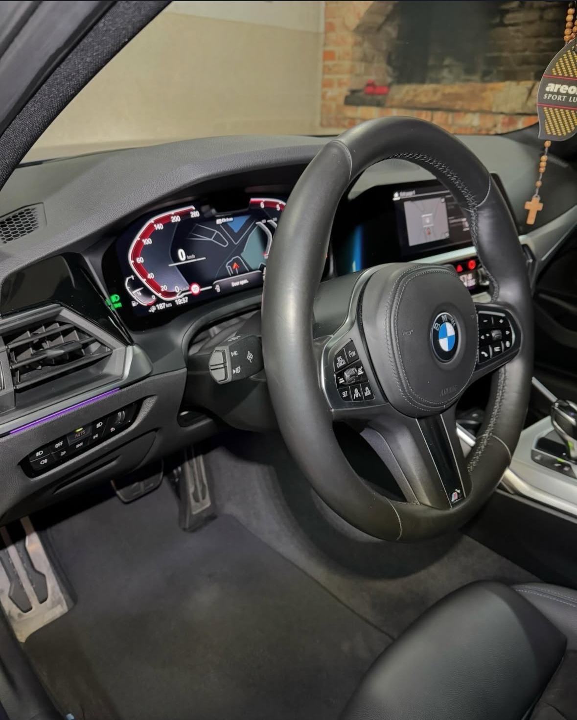 BMW 330e G20 M PAKET, 292KS, PORTIMAO BLUE, 2021, AUTOPILOT, fotografija 9