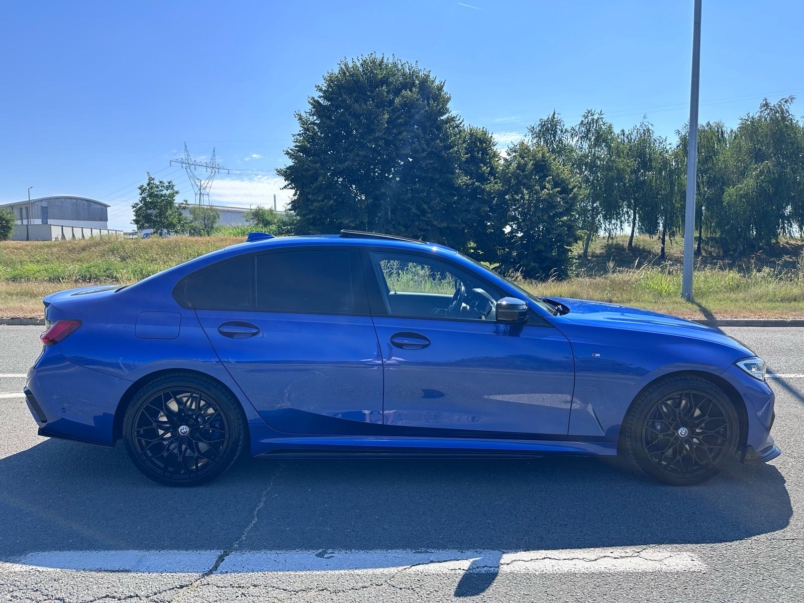 BMW 330e G20 M PAKET, 292KS, PORTIMAO BLUE, 2021, AUTOPILOT, fotografija 4
