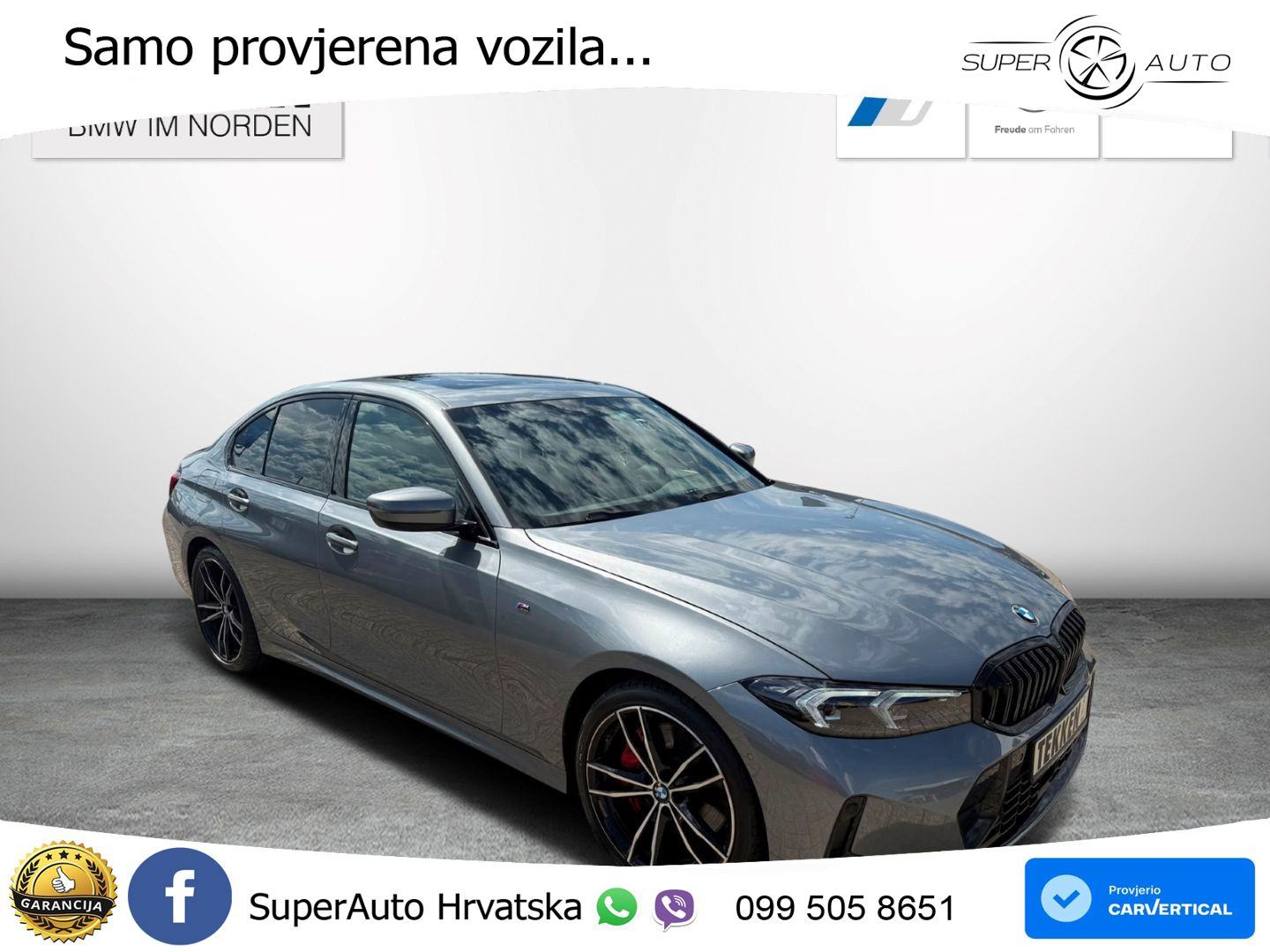 BMW 330i Aut. M Sport 245 KS, ACC+KAM+KEY+GR SJED+HEAD+LANE, pogled izvana - slika 3