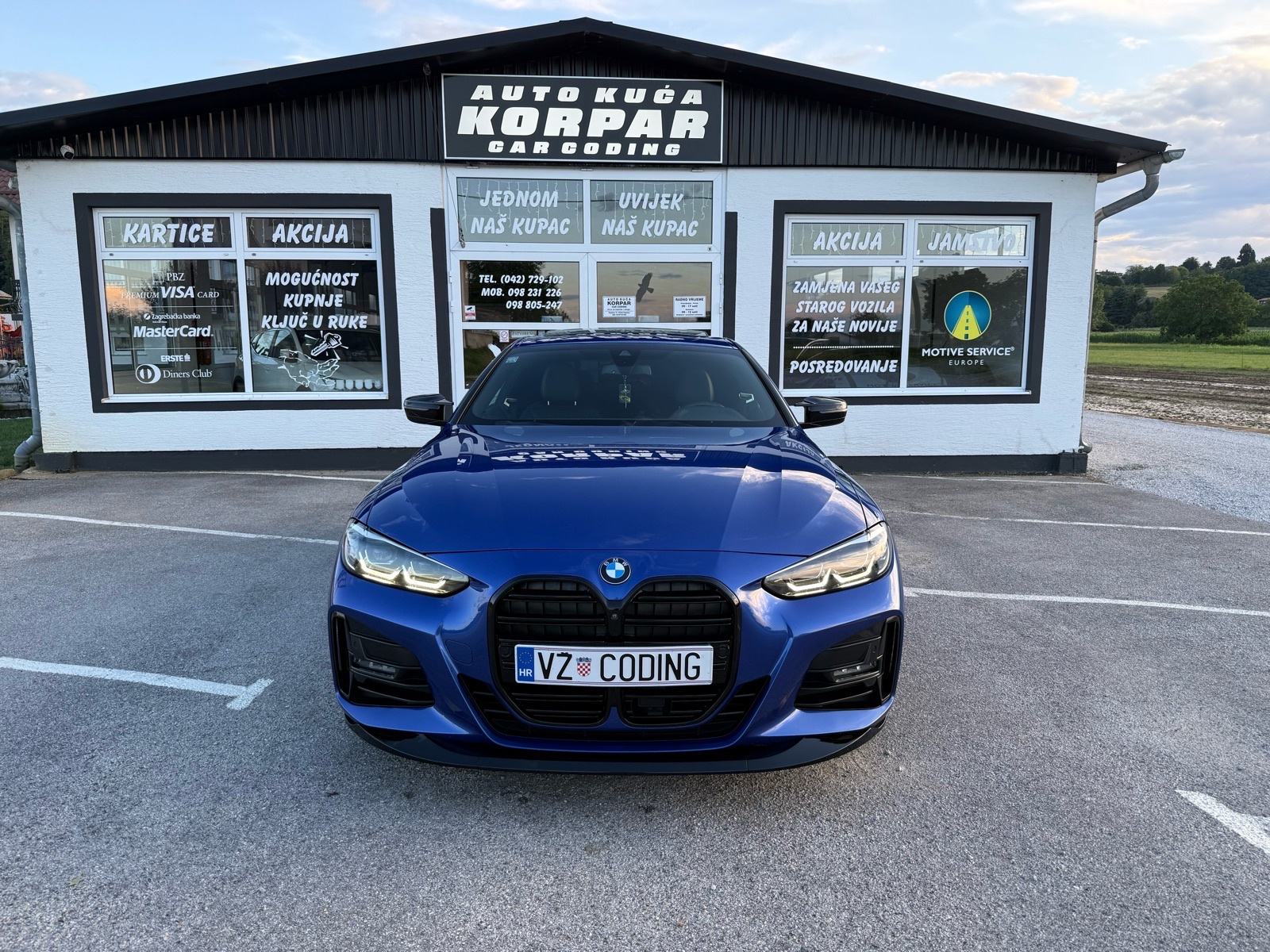 BMW 420d COUPE, M-SPORT, BMW PREMIUM SELECTION,20”,360KAM,AMBI,LED, fotografija 2