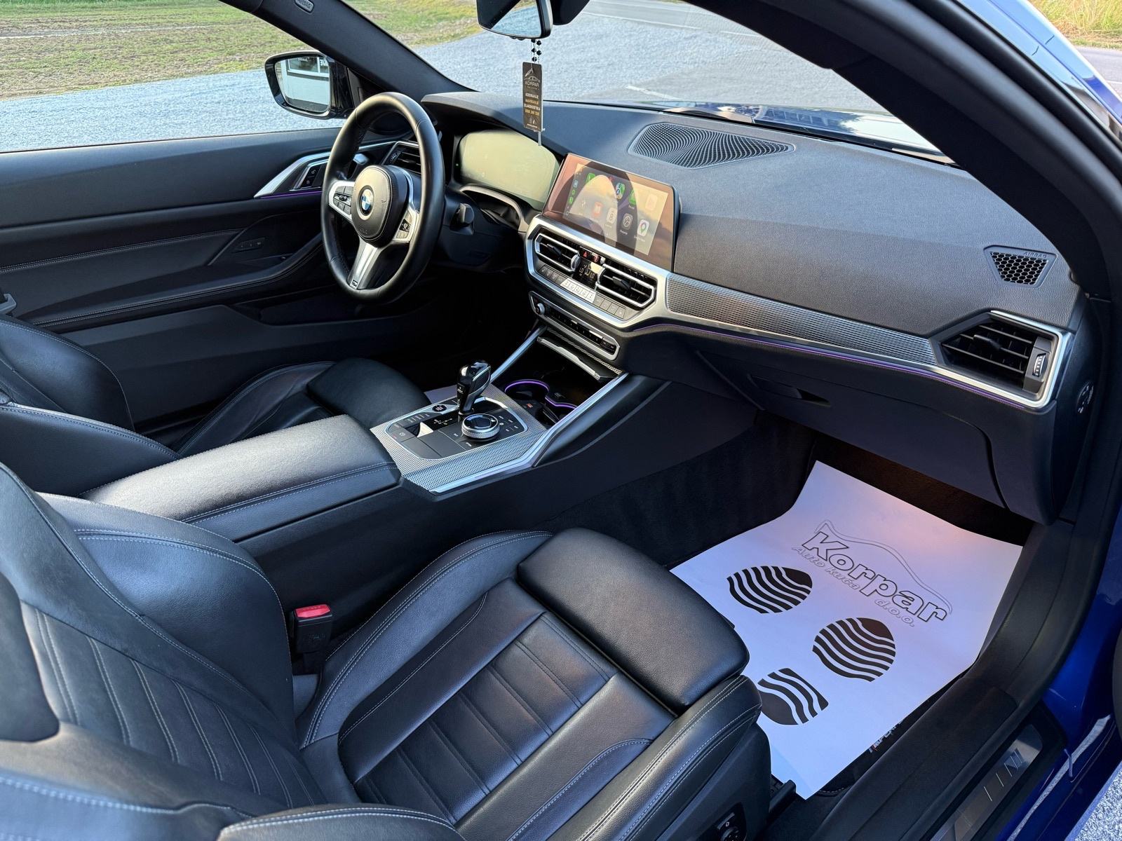BMW 420d COUPE, M-SPORT, BMW PREMIUM SELECTION,20”,360KAM,AMBI,LED, fotografija 12