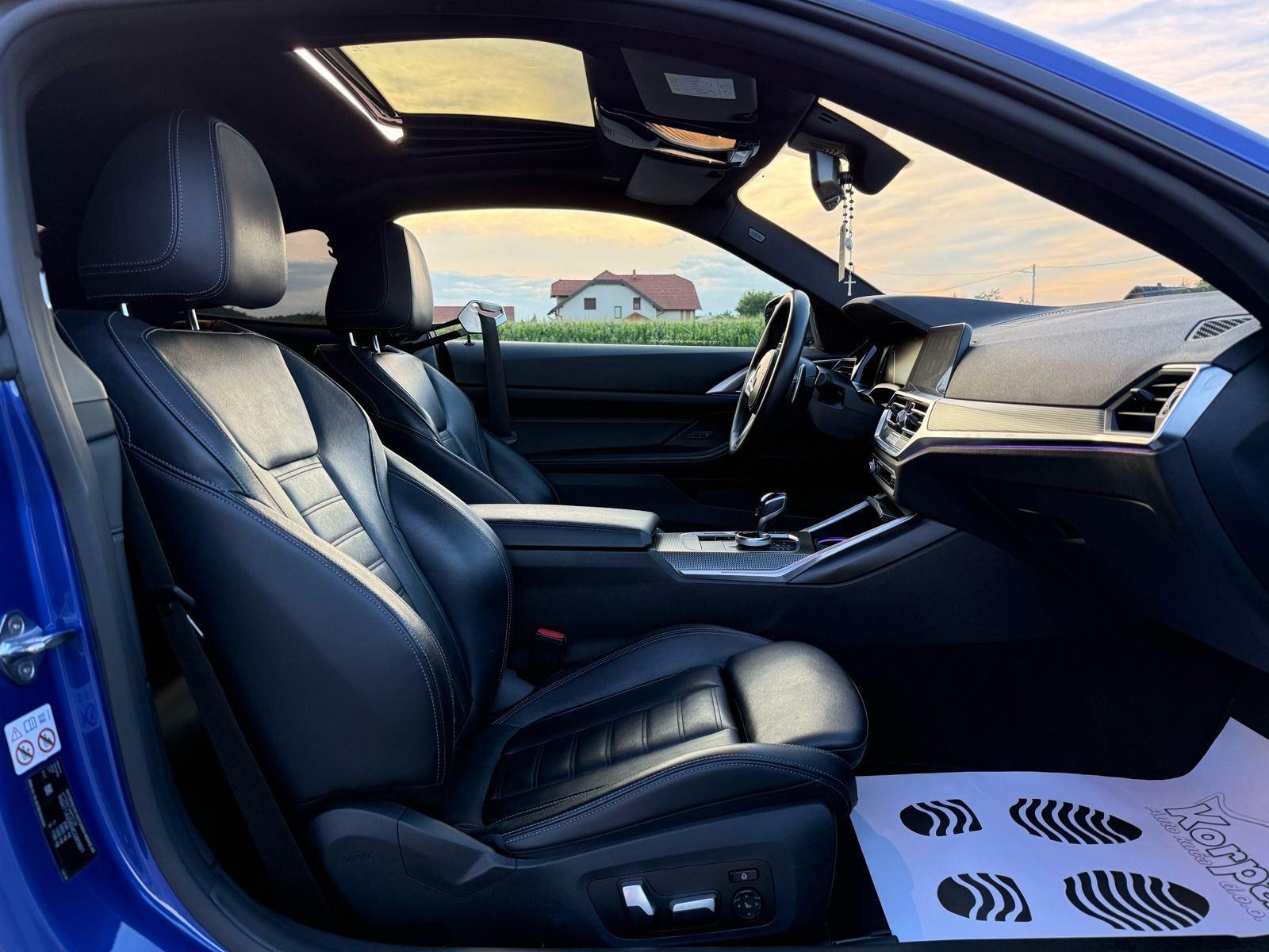 BMW 420d COUPE, M-SPORT, BMW PREMIUM SELECTION,20”,360KAM,AMBI,LED, fotografija 13