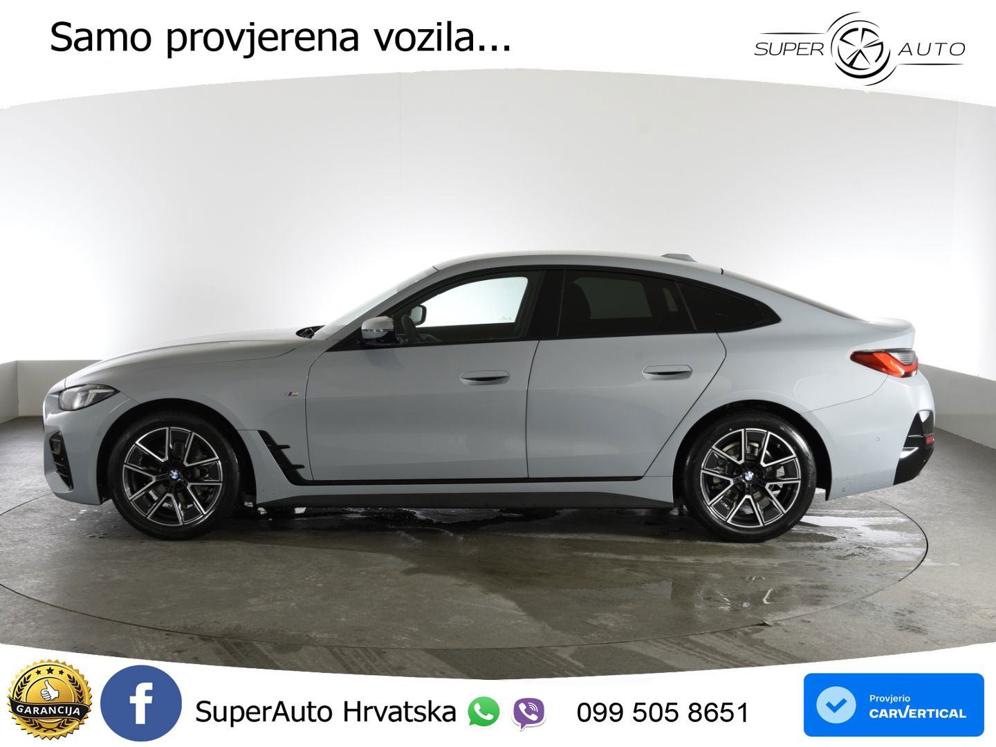 BMW 420d GC Aut. M Sport 190 KS, ACC+360+KEY+GR SJED+VIRT+LANE, fotografija 2