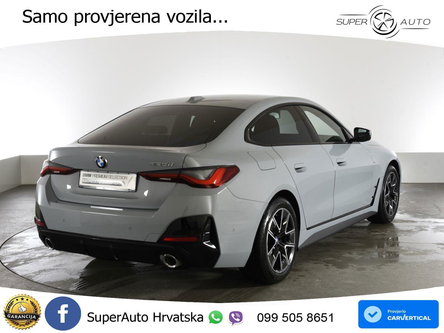 BMW 420d GC Aut. M Sport 190 KS, ACC+360+KEY+GR SJED+VIRT+LANE, fotografija 3