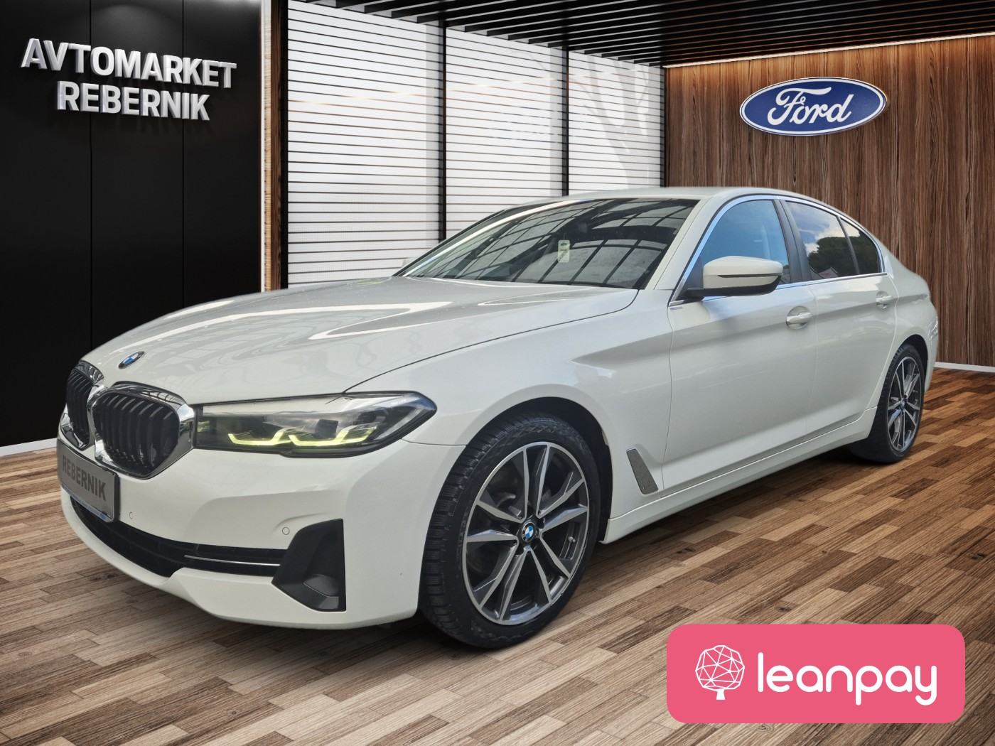 BMW 5 Series ActiveHybrid 518d mHEV AUT-SLO-LED-KAMERA-PDC-ODLIČEN