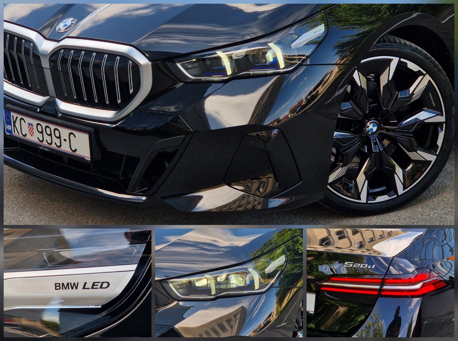 BMW 520 D M-SPORT - *HEAD-UP+PANORAMA - REG.08/2026 - U SUSTAVU PDV-A*, fotografija 2