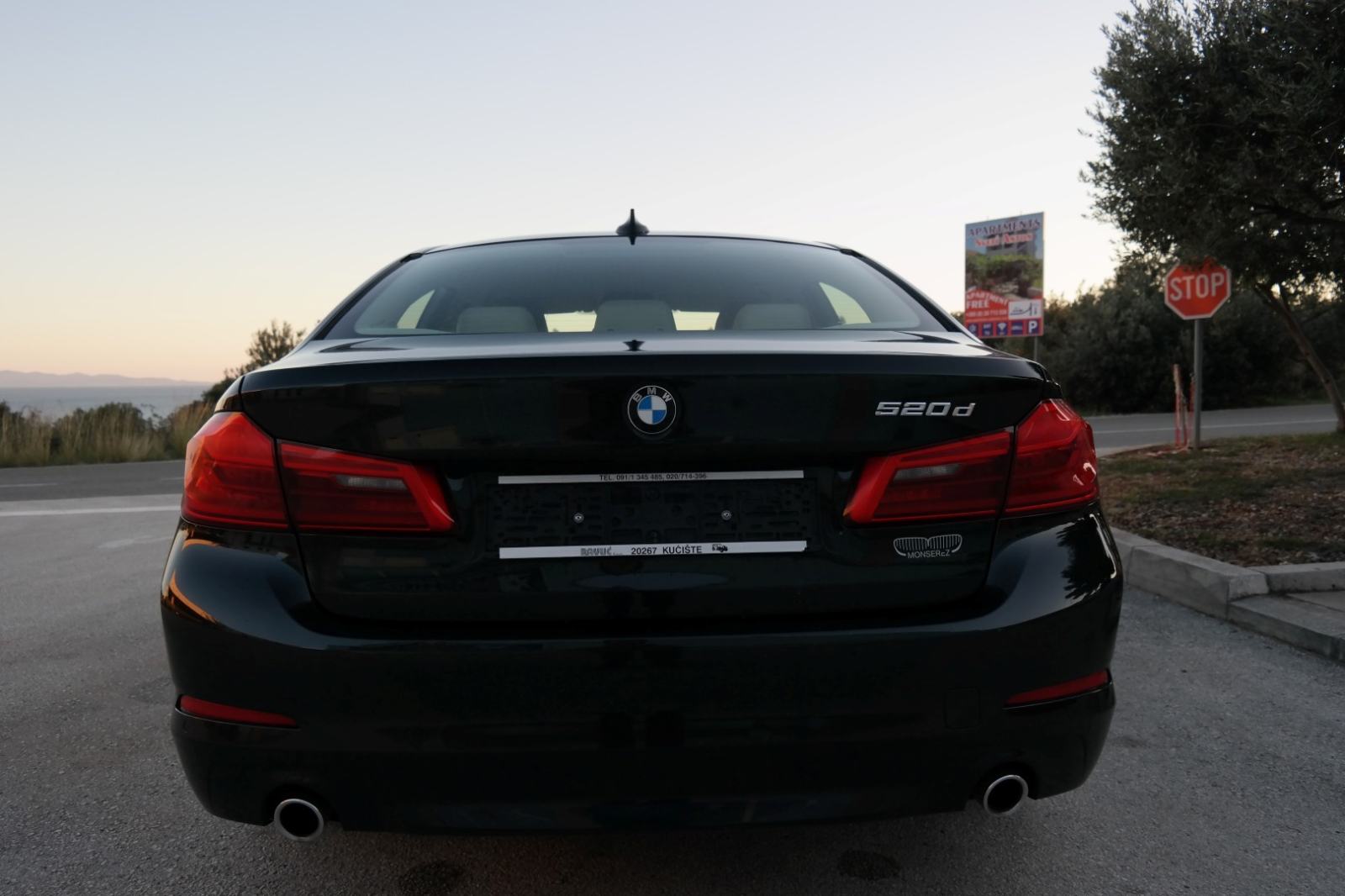 BMW 520d ksenon,navigacija,koža,servisna knjiga,kao novi, fotografija 6