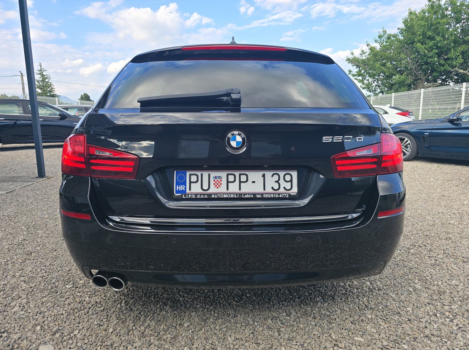BMW 520d SW automatik LUXURY od 1. Vlasnika, servisna, KAO NOV !!!, pogled izvana - slika 5