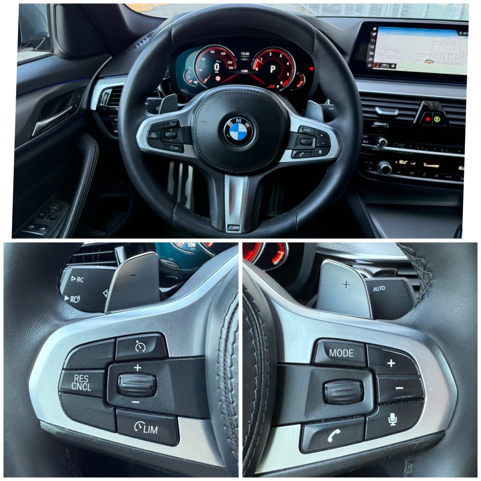 BMW 520d xDrive M-PAKET °VIRTUAL°ŠIBER°KAMERA-360°HEAD-UP°LEASING°, fotografija 20