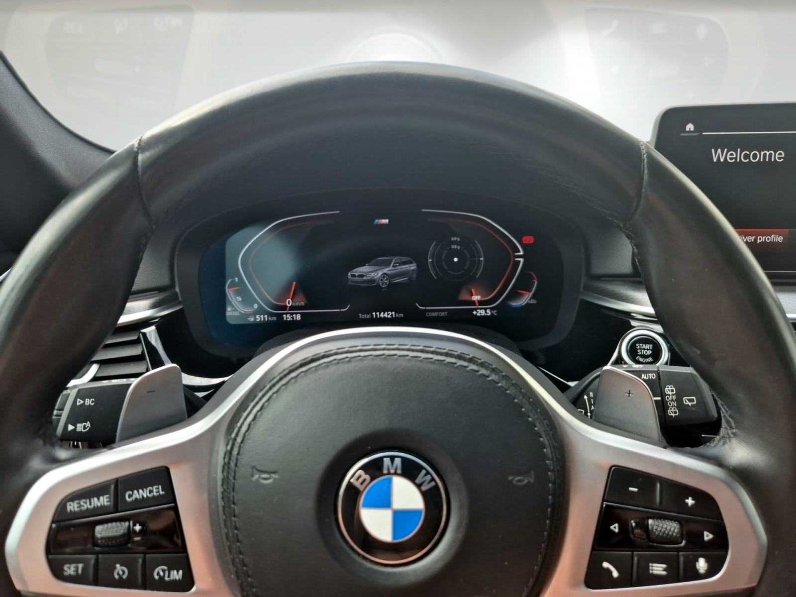 BMW 530d xDrive G31 LCI M Performance SERVIS JAMSTVO LEASING, fotografija 13