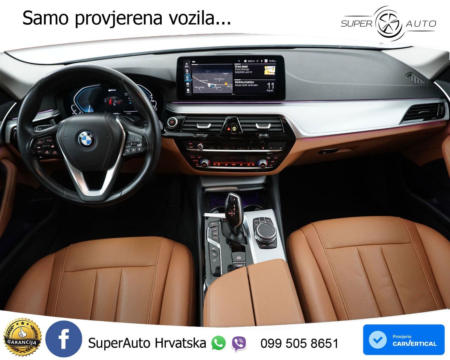 BMW 530e Aut. 292 KS, ACC+LED+360+GR SJED+VIRT+ASIST, fotografija 8