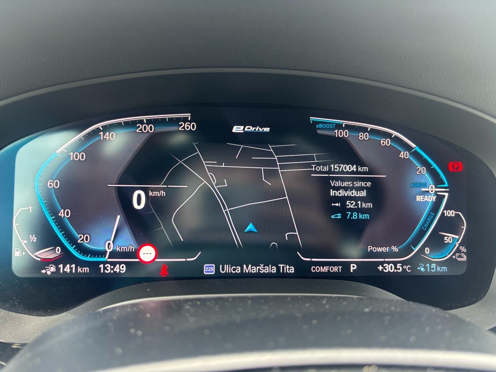 BMW 530e Aut iPerf/SpL/Nav/Virt/LED/Kam/Temp/GrSj/MrK/LaAs/HaKa/20'', fotografija 15