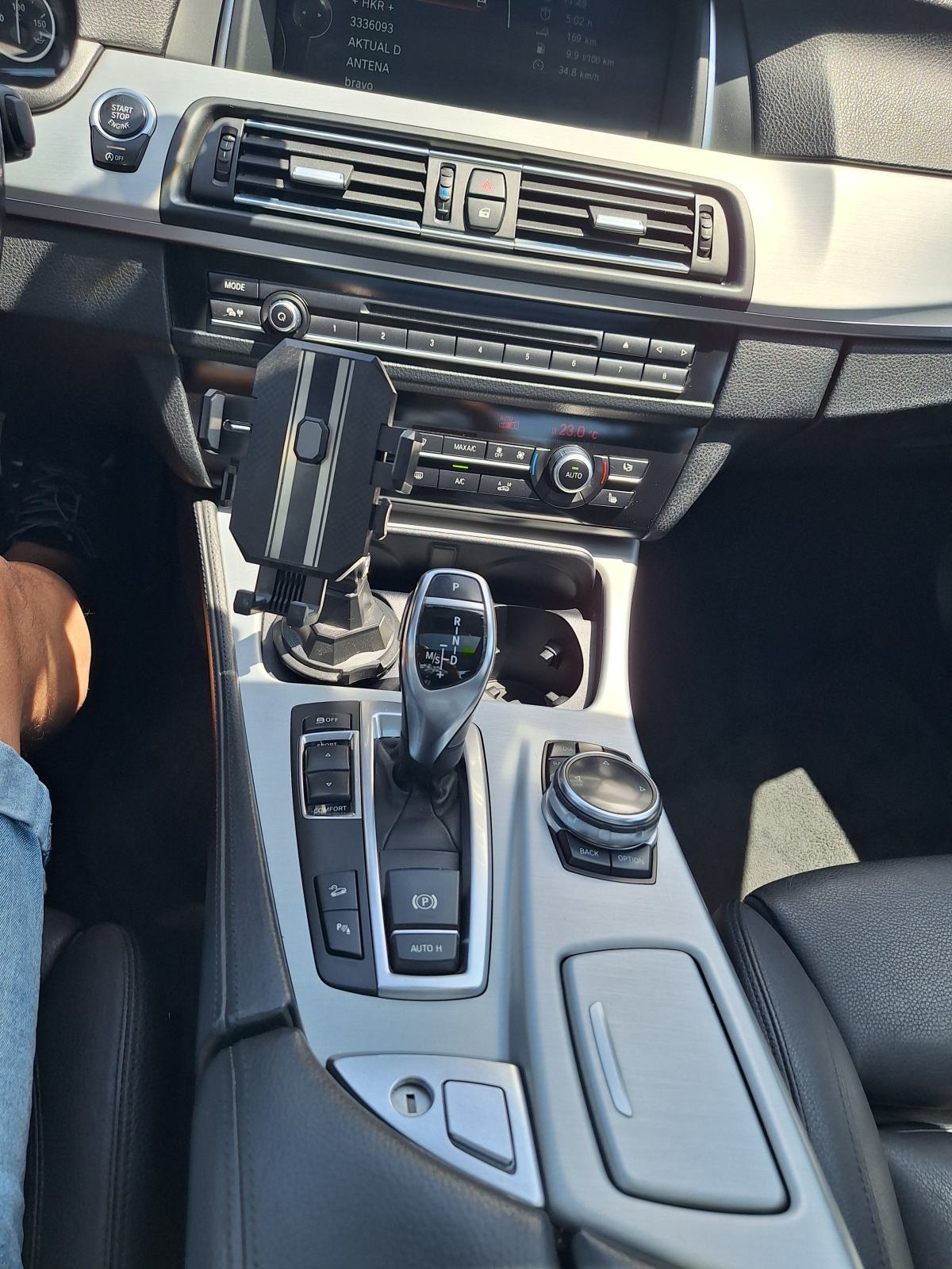 BMW 530xd, šiber, koža, LED,kao nov, zamjena, fotografija 9