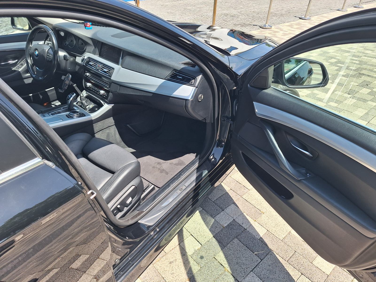BMW 530xd, šiber, koža, LED,kao nov, zamjena, fotografija 19