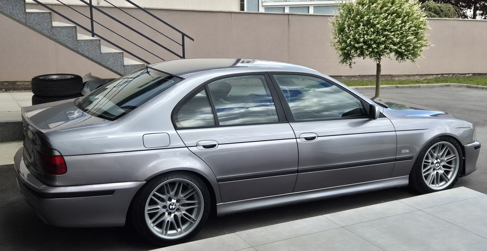 BMW 535i V8, ŠALTUNG, ŠPERA, EISENMANN, M5 LOOK, GEWINDE, fotografija 12