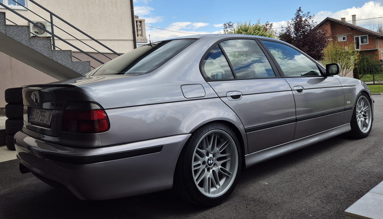 BMW 535i V8, ŠALTUNG, ŠPERA, EISENMANN, M5 LOOK, GEWINDE, fotografija 13