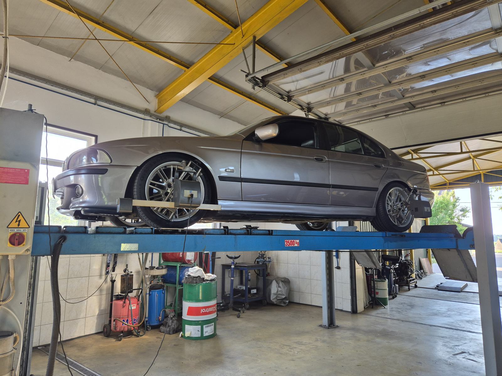 BMW 535i V8, ŠALTUNG, ŠPERA, EISENMANN, M5 LOOK, GEWINDE, fotografija 4