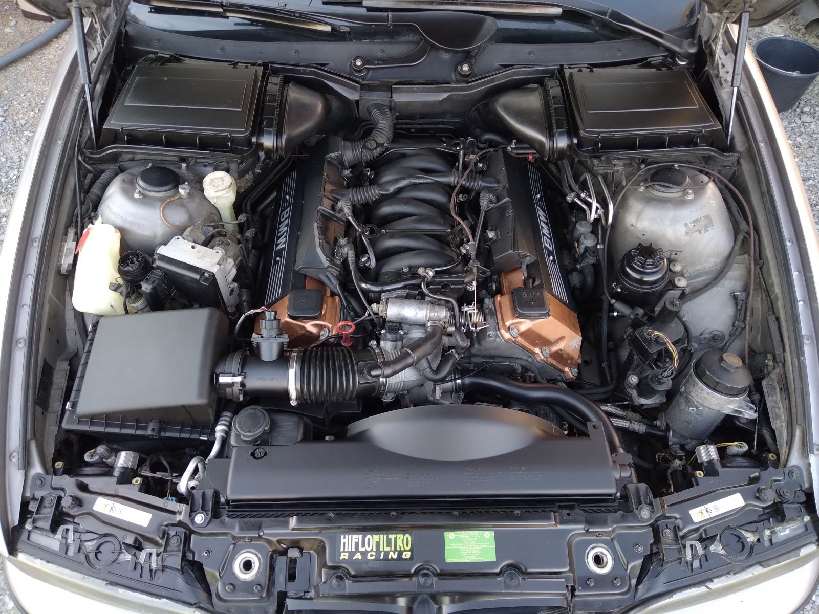 BMW 535i V8, ŠALTUNG, ŠPERA, EISENMANN, M5 LOOK, GEWINDE, fotografija 14