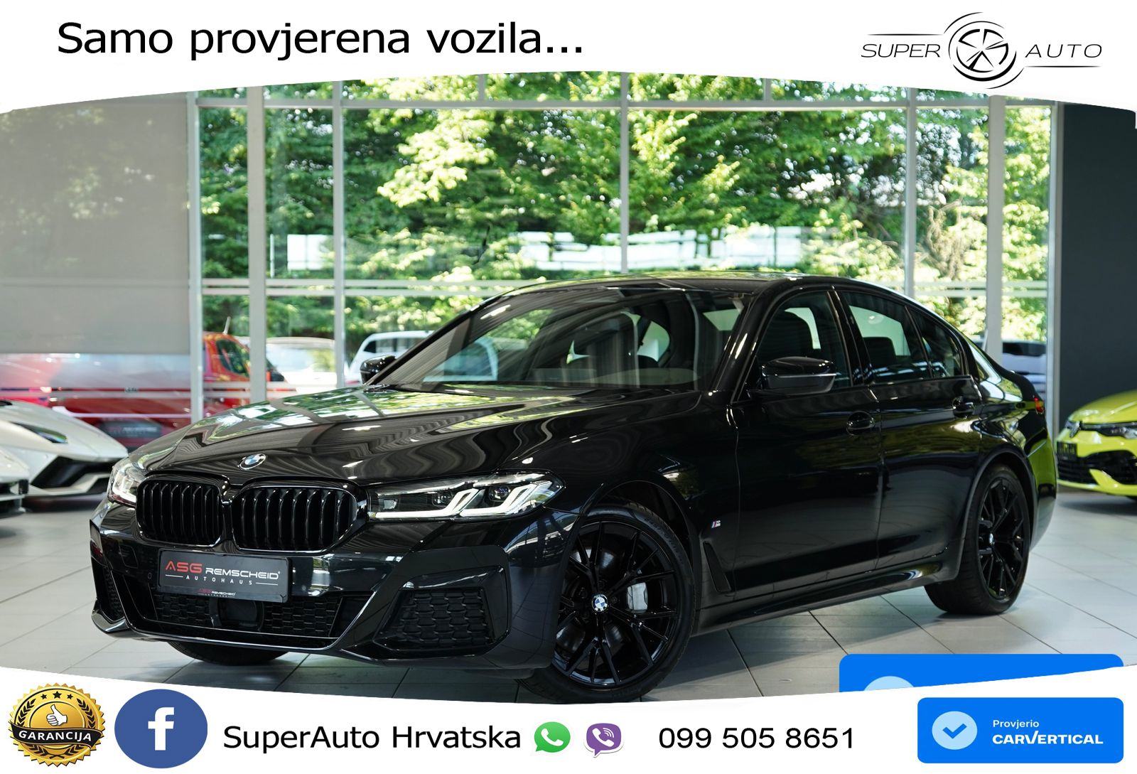 BMW 540i xDrive Aut. M Sport 333 KS, ACC+KAM+GR SJED+VIRT+KEY, pogled izvana - slika 1